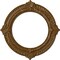 Ekena Millwork Benson Ceiling Medallion (Fits Canopies up to 8"), 13 1/8"OD x 8"ID x 5/8"P, Smokey Topaz Crackle CM13BNSTC - alternate 1